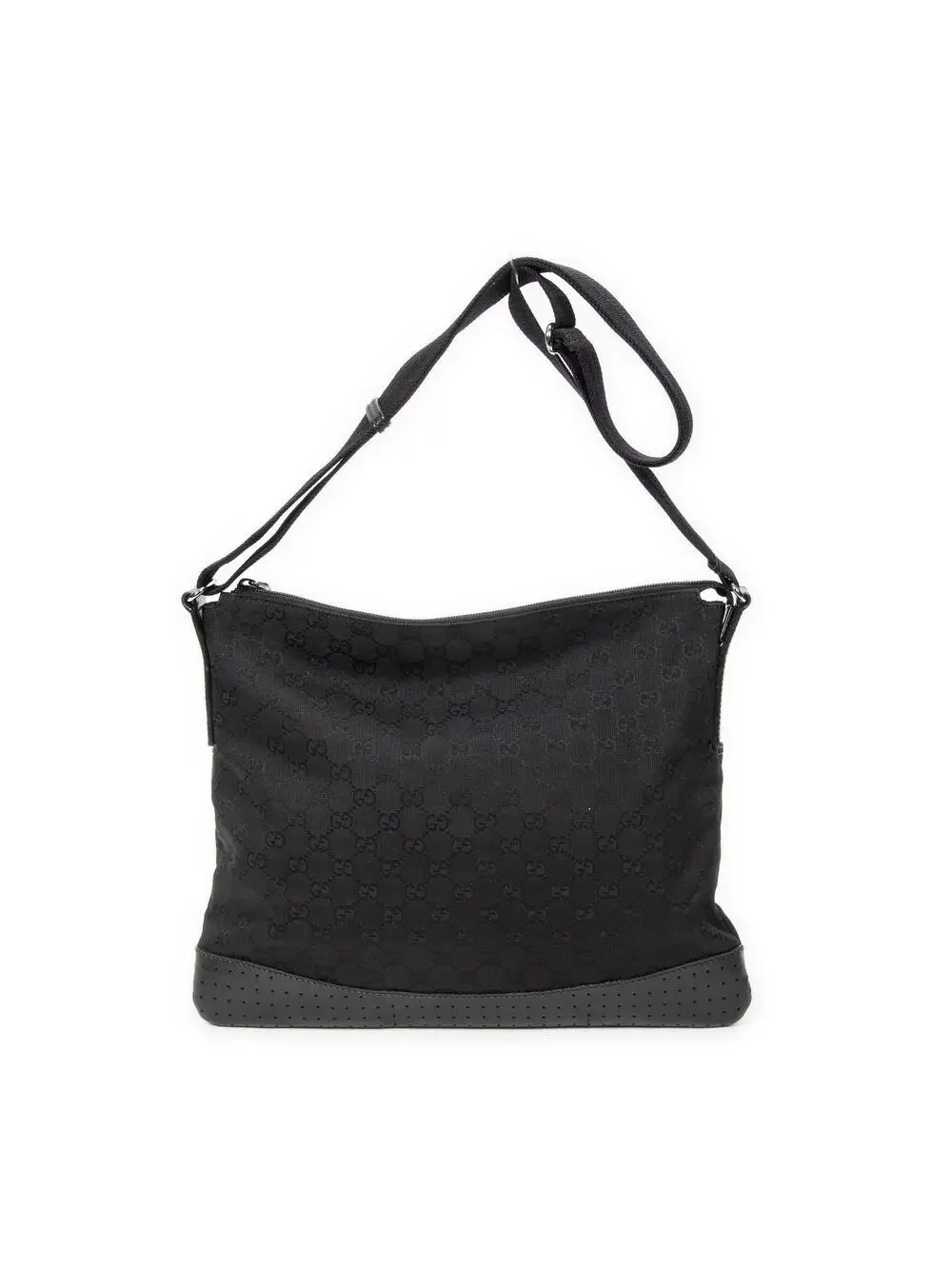 Zip Messenger Bag Guccissima Leather #287154G67B